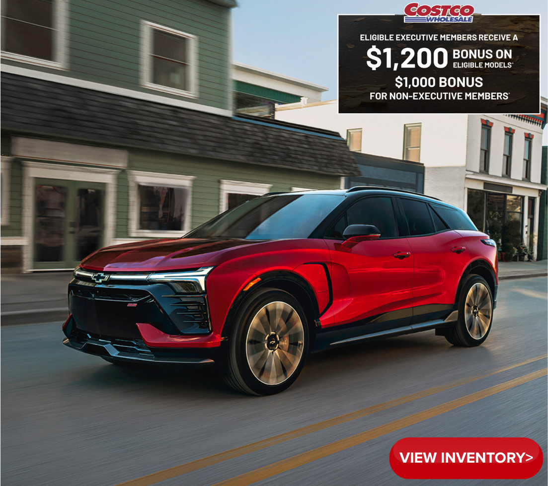 2025/2026 Chevrolet Blazer EV Costco GM Discount Event