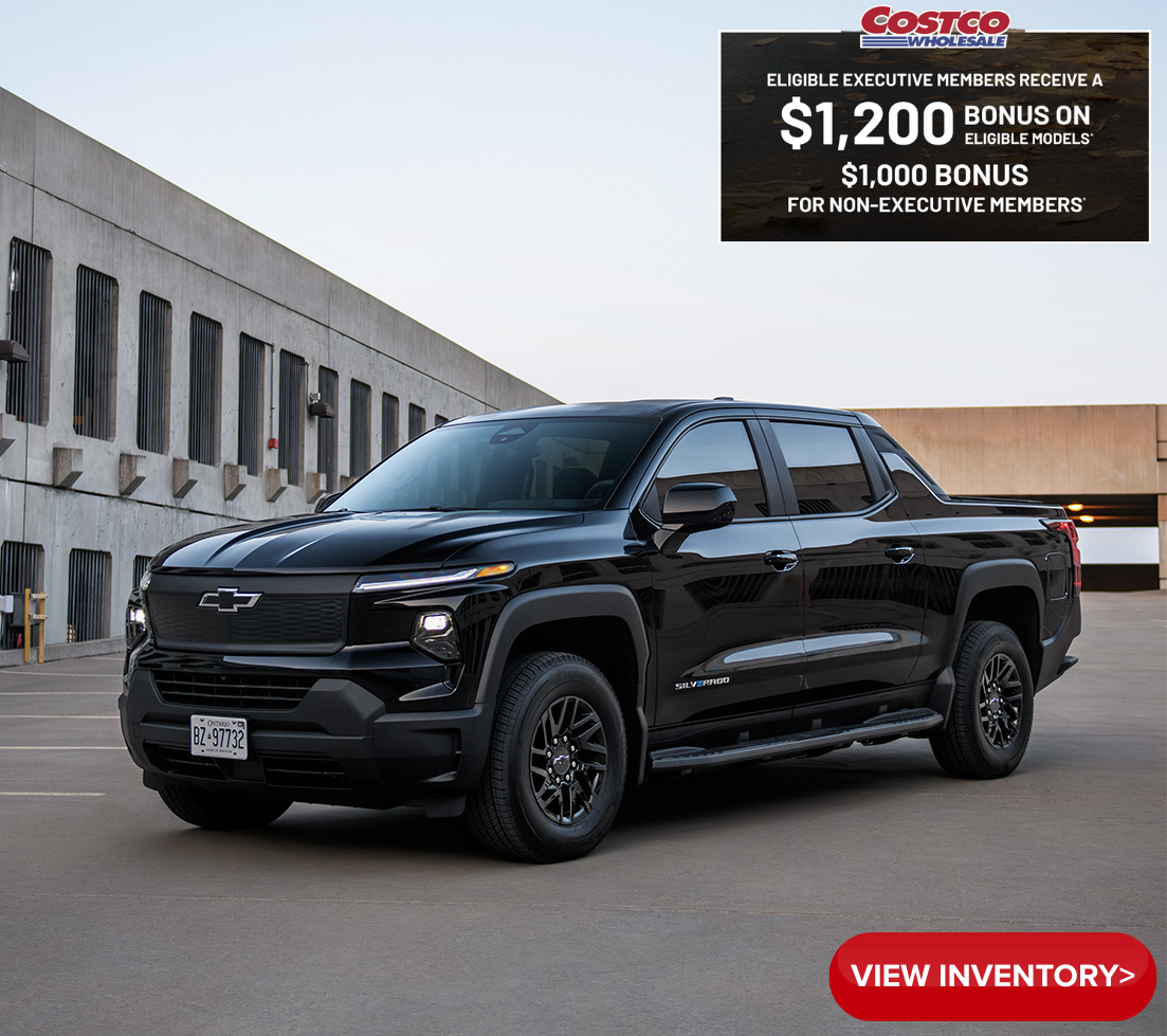 2025/2026 Chevy Silverado EV Costco GM Discount Event