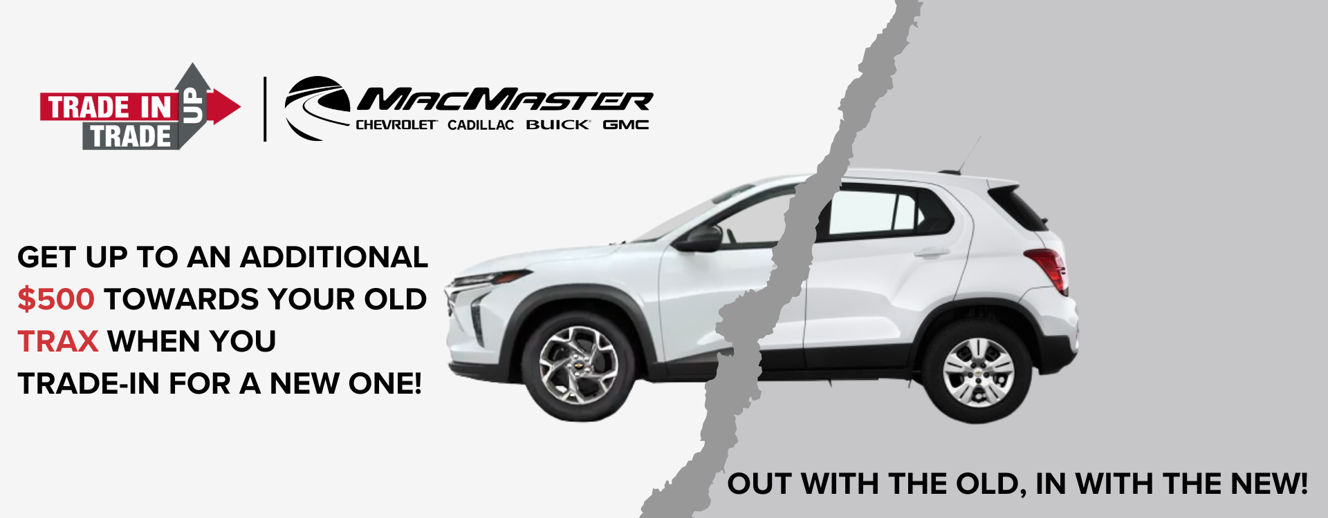Trade In & Trade Up | MacMaster Chevrolet